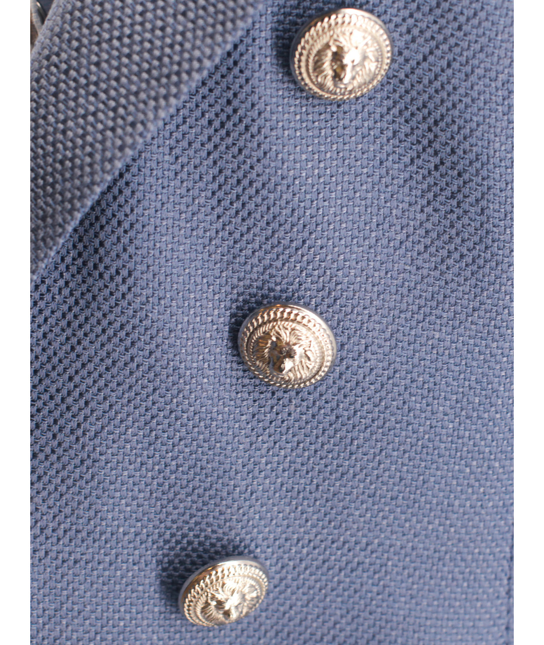 BALMAIN Голубой вискозный жакет/пиджак, фото 4