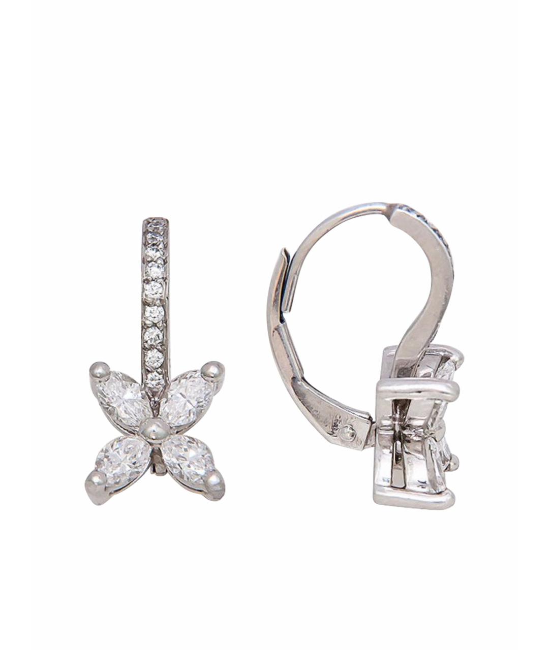 TIFFANY&CO Платиновые серьги, фото 1