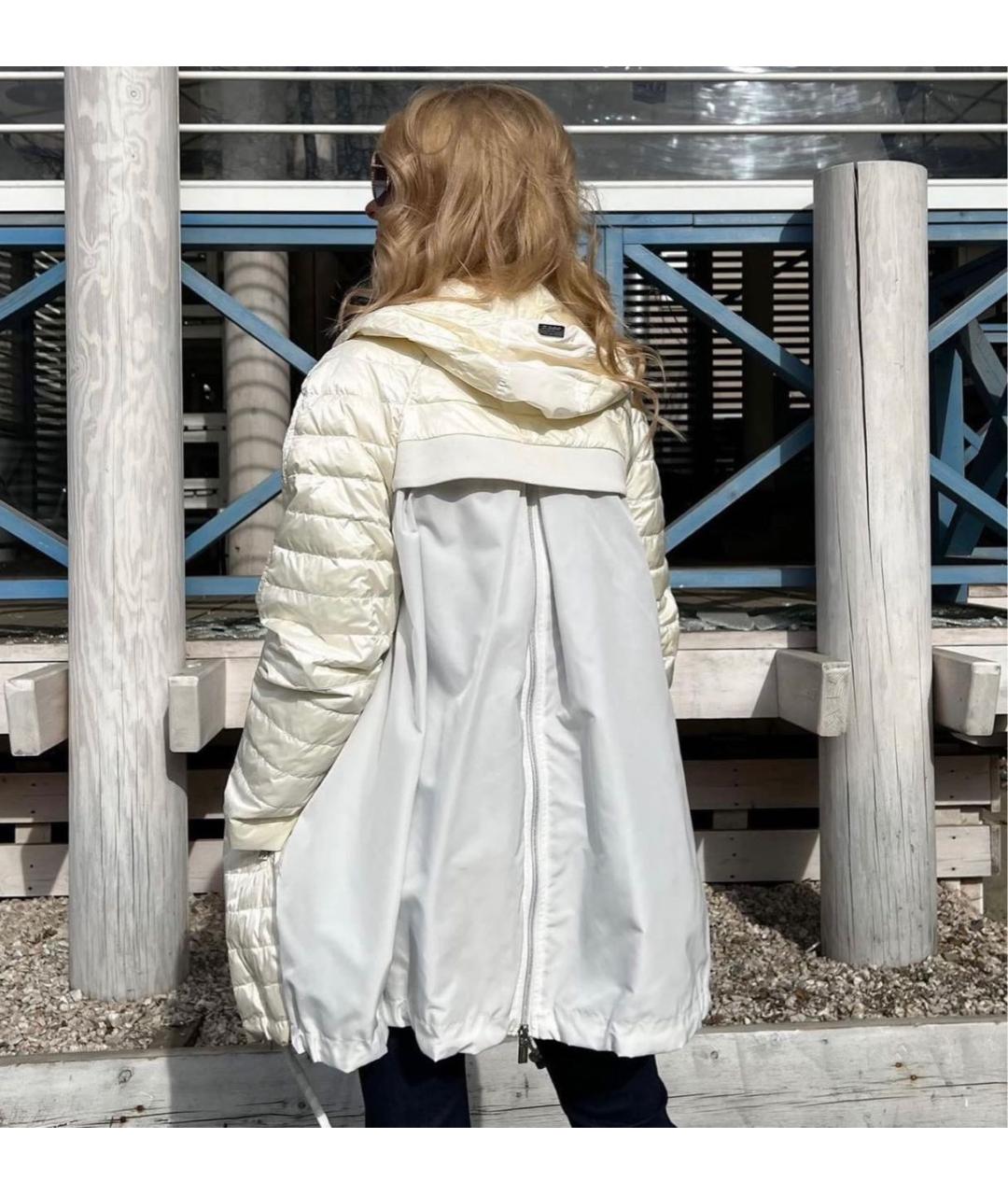 DIEGO Белая полиэстеровая куртка, фото 2