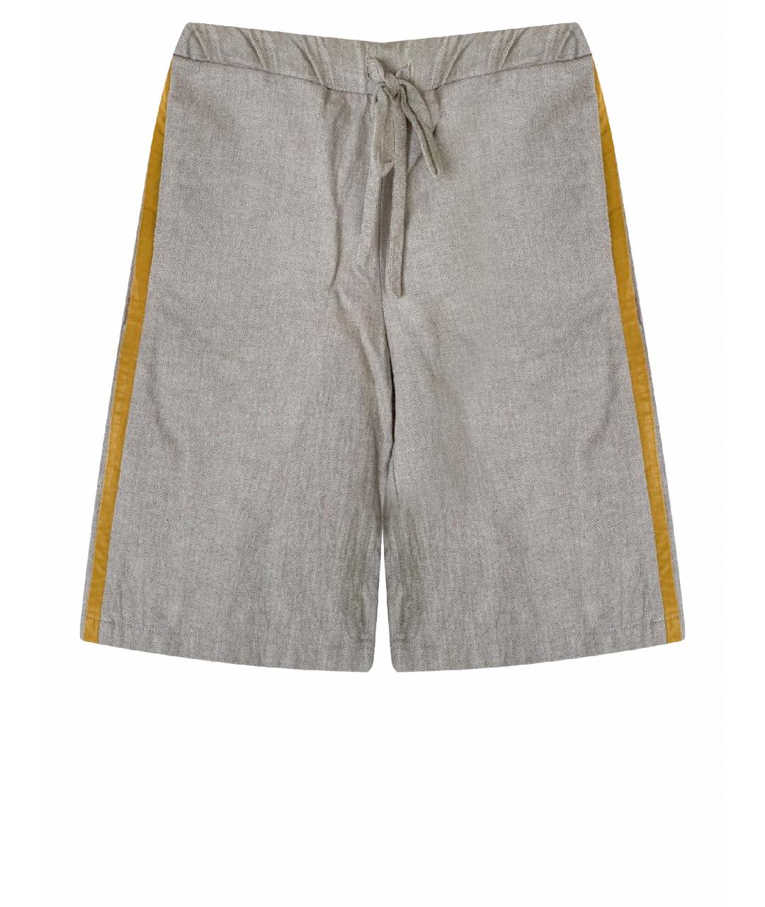 #MUMOFSIX Серые хлопковые брюки и шорты, фото 1