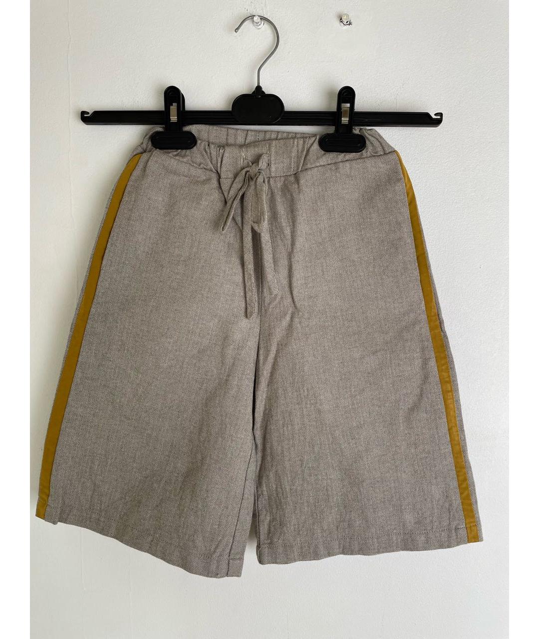 #MUMOFSIX Серые хлопковые брюки и шорты, фото 4