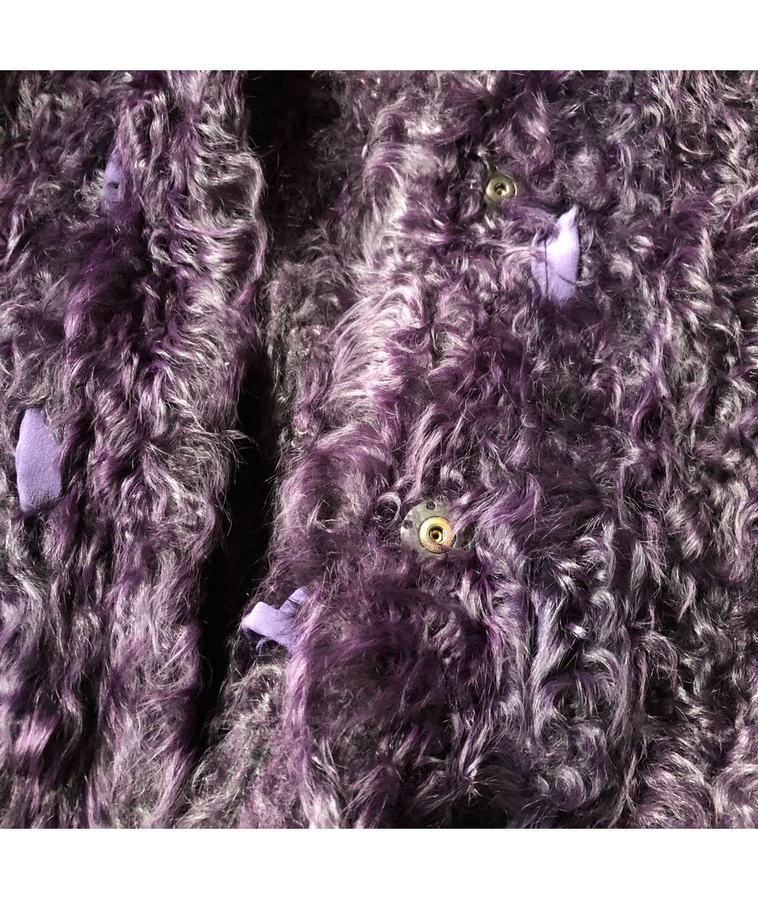 ESCADA Фиолетовая меховая шуба, фото 8