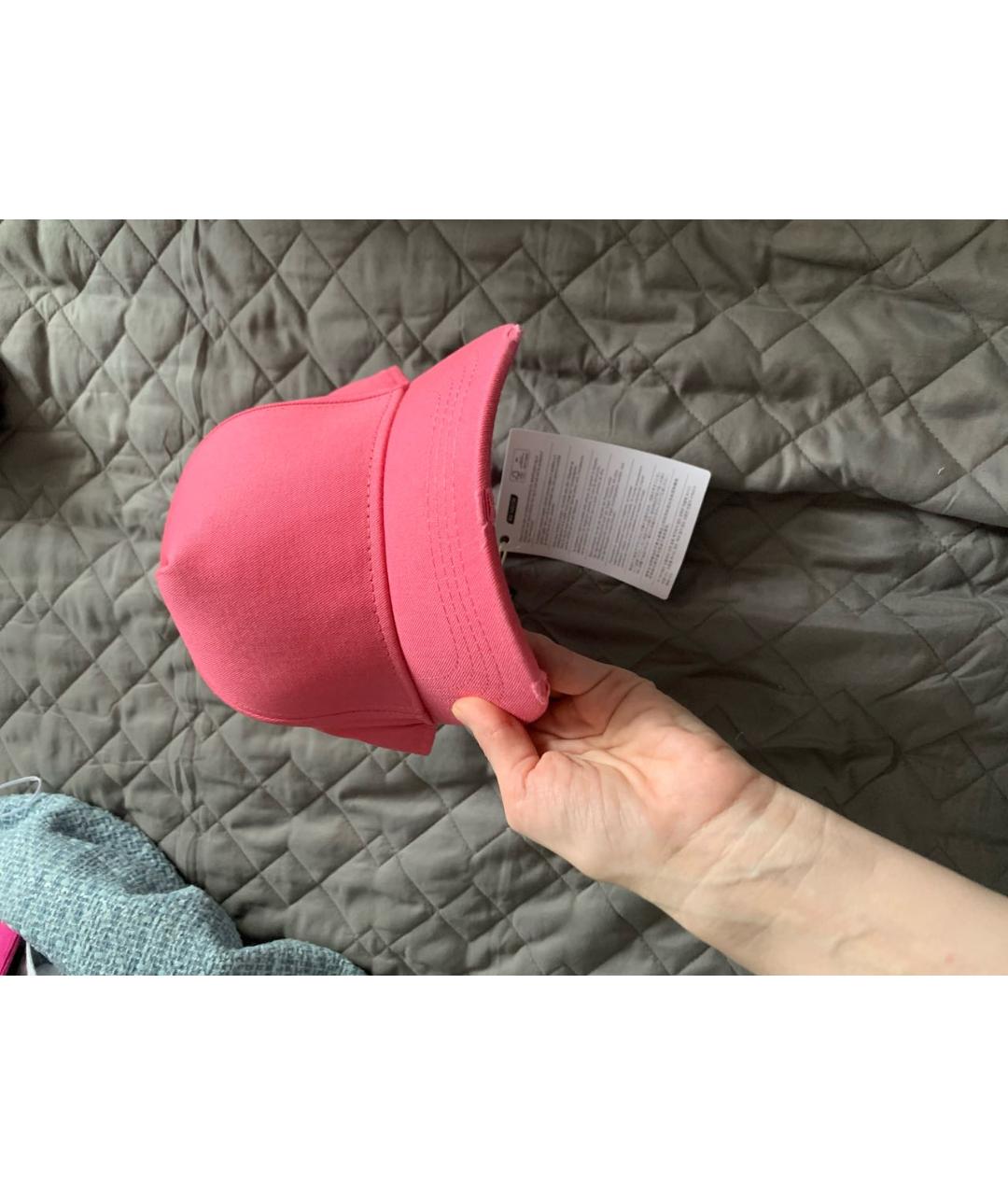 DSQUARED2 Розовая хлопковая кепка, фото 5