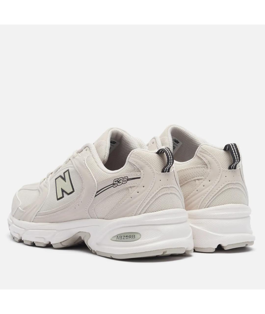 NEW BALANCE Бежевые кроссовки, фото 4