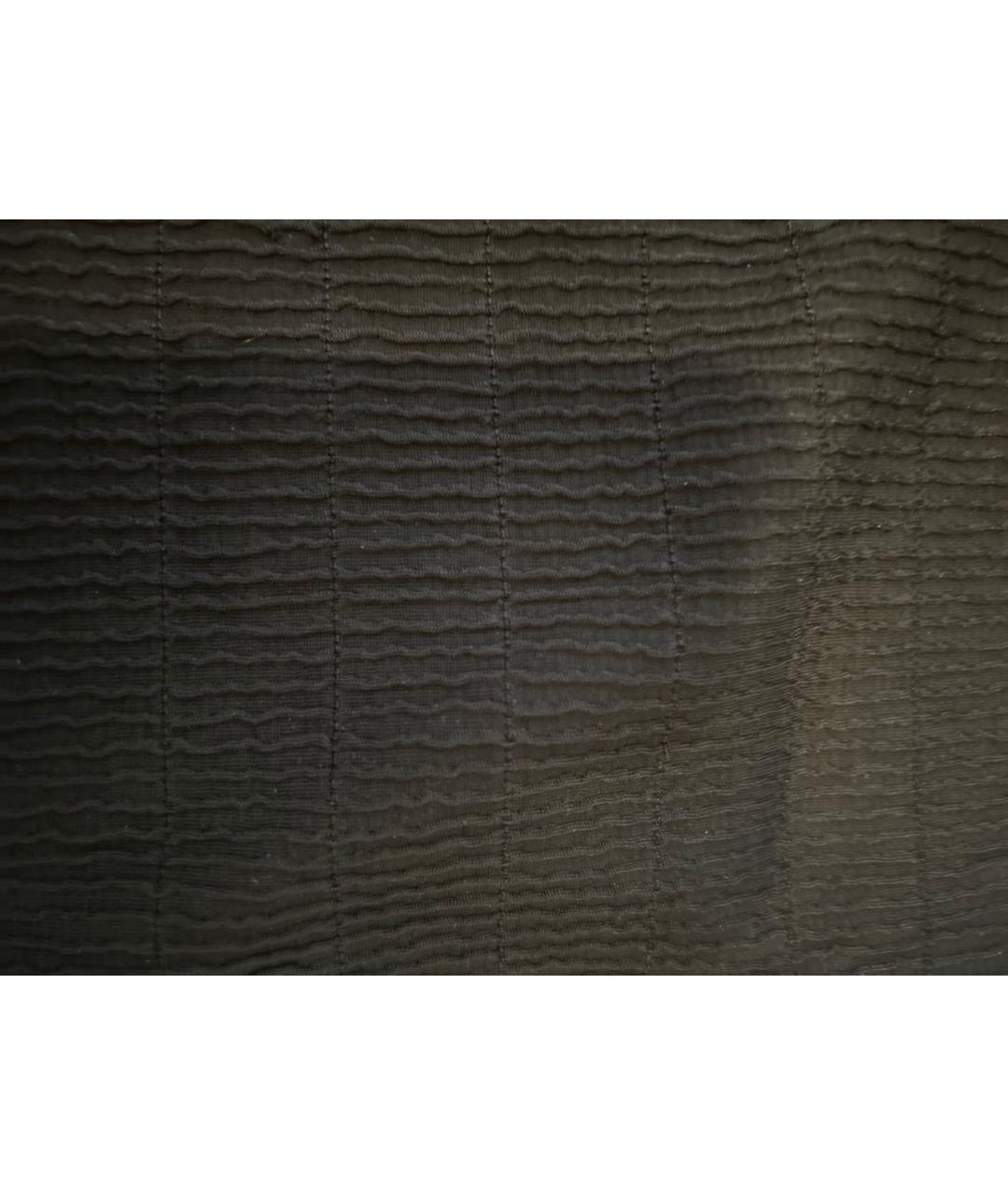 WOLFORD Черная вискозная юбка мини, фото 5
