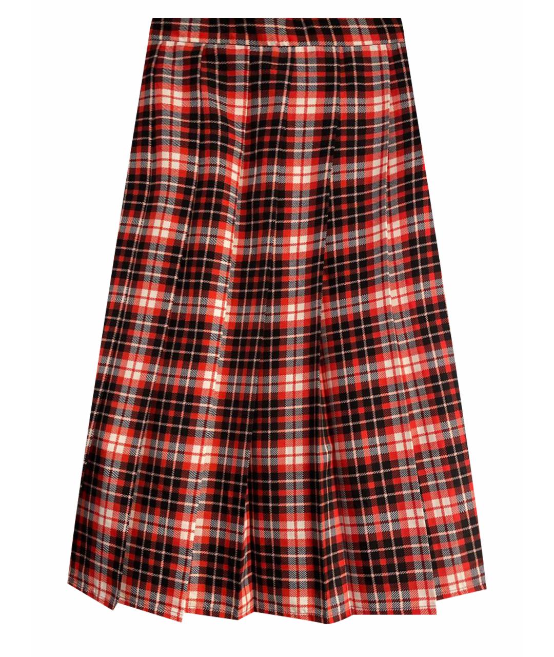 MSGM Мульти полиэстеровая юбка миди, фото 1