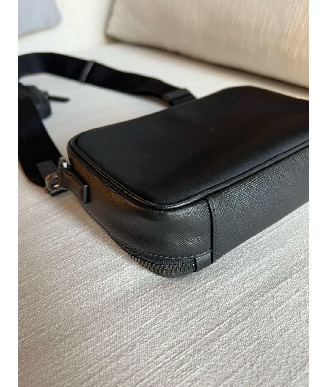 PRADA Черная сумка на плечо, фото 6