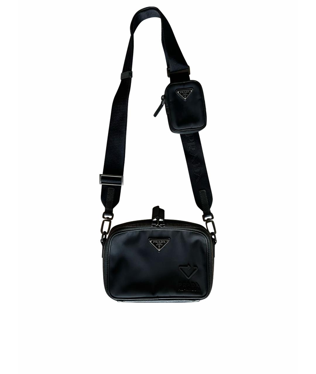 PRADA Черная сумка на плечо, фото 1