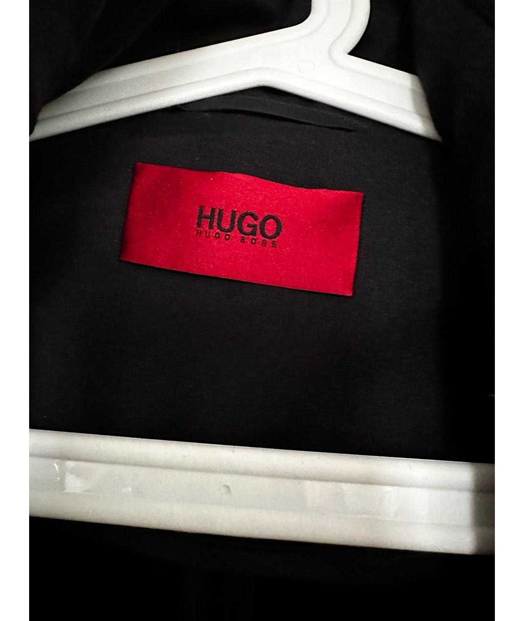 HUGO BOSS Темно-синее пальто, фото 3