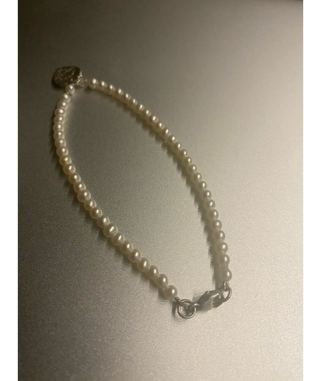 TIFFANY&CO Белый жемчужный браслет, фото 2