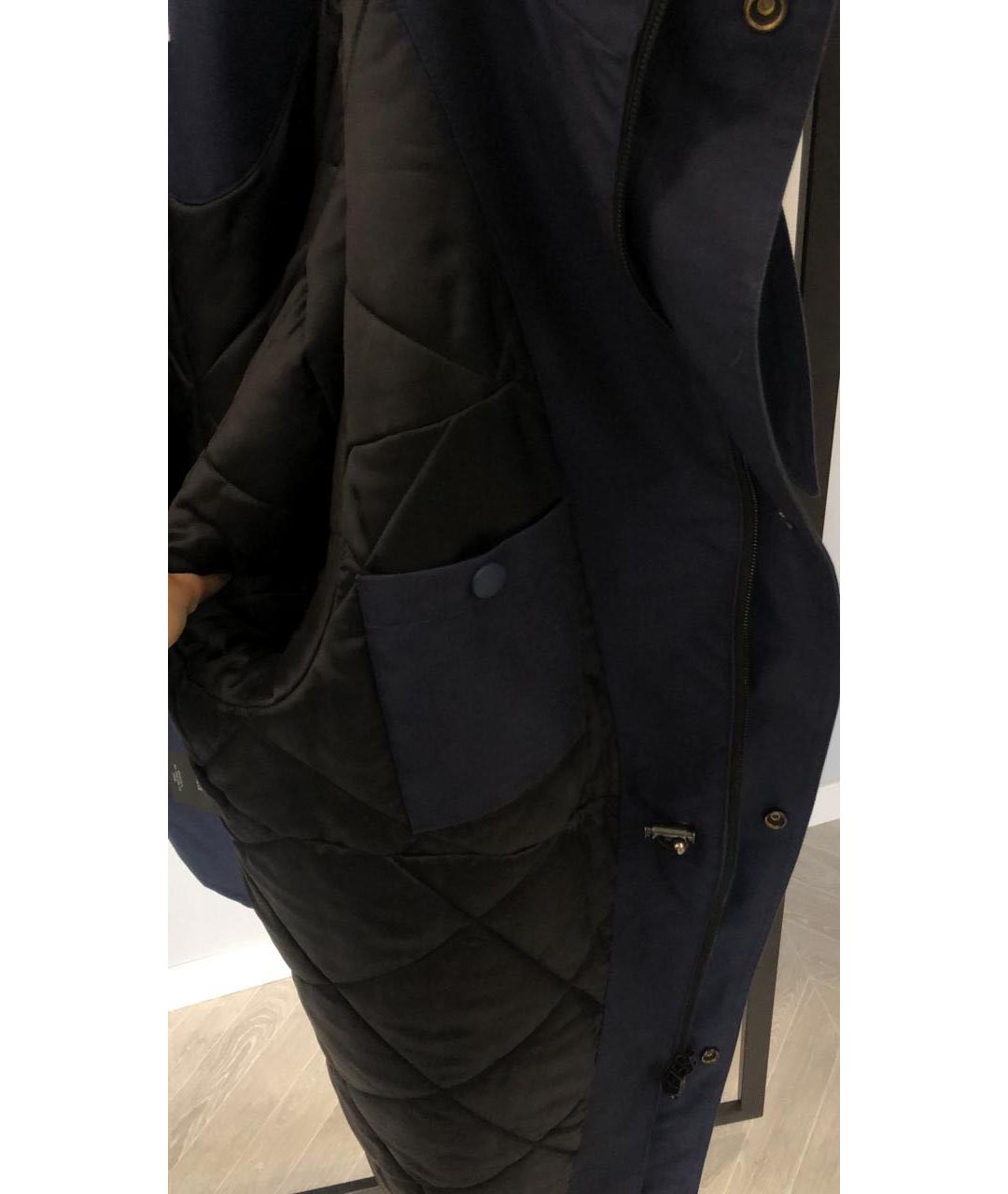 BALENCIAGA Темно-синяя куртка, фото 8