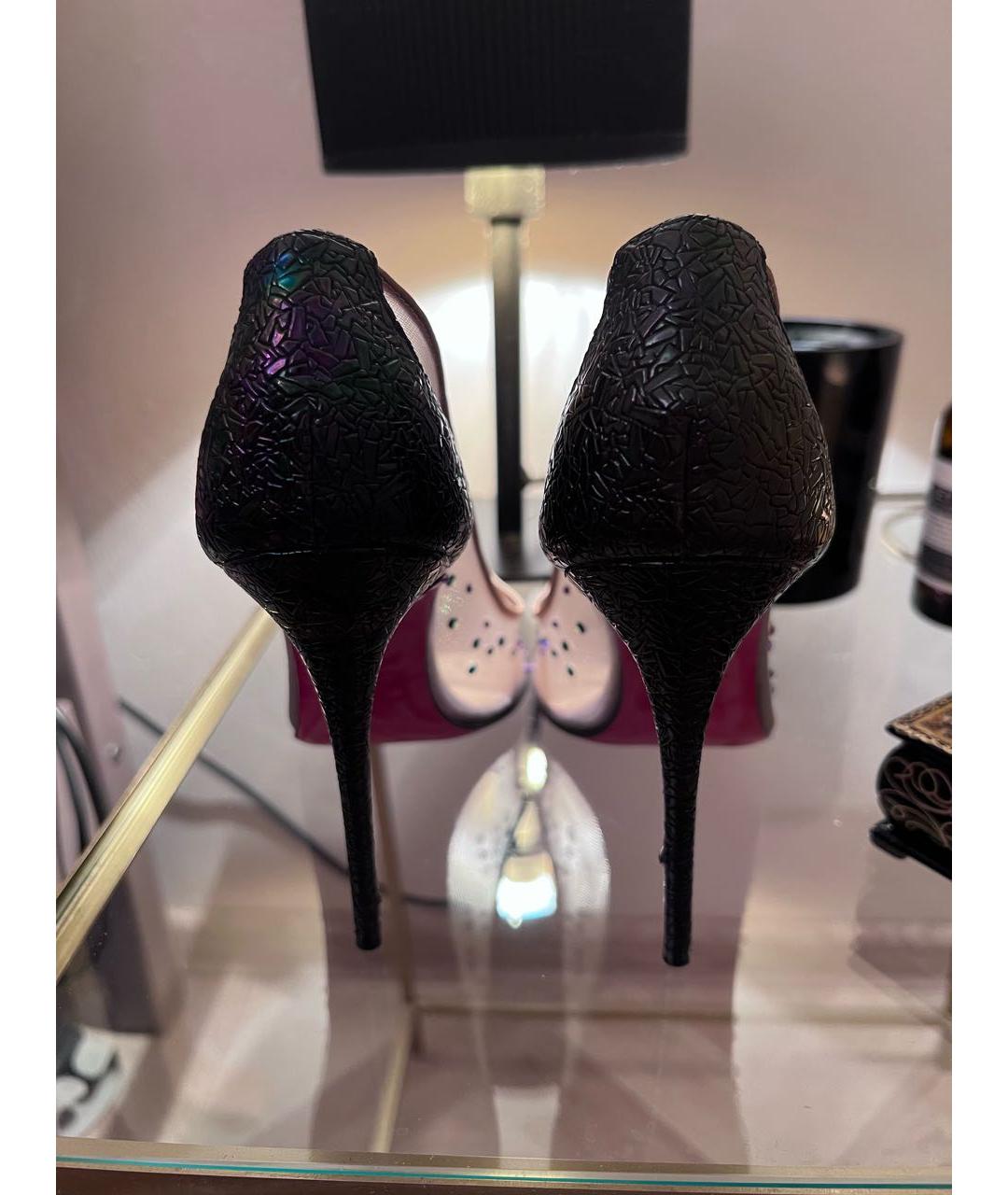 CHRISTIAN LOUBOUTIN Мульти текстильные туфли, фото 4