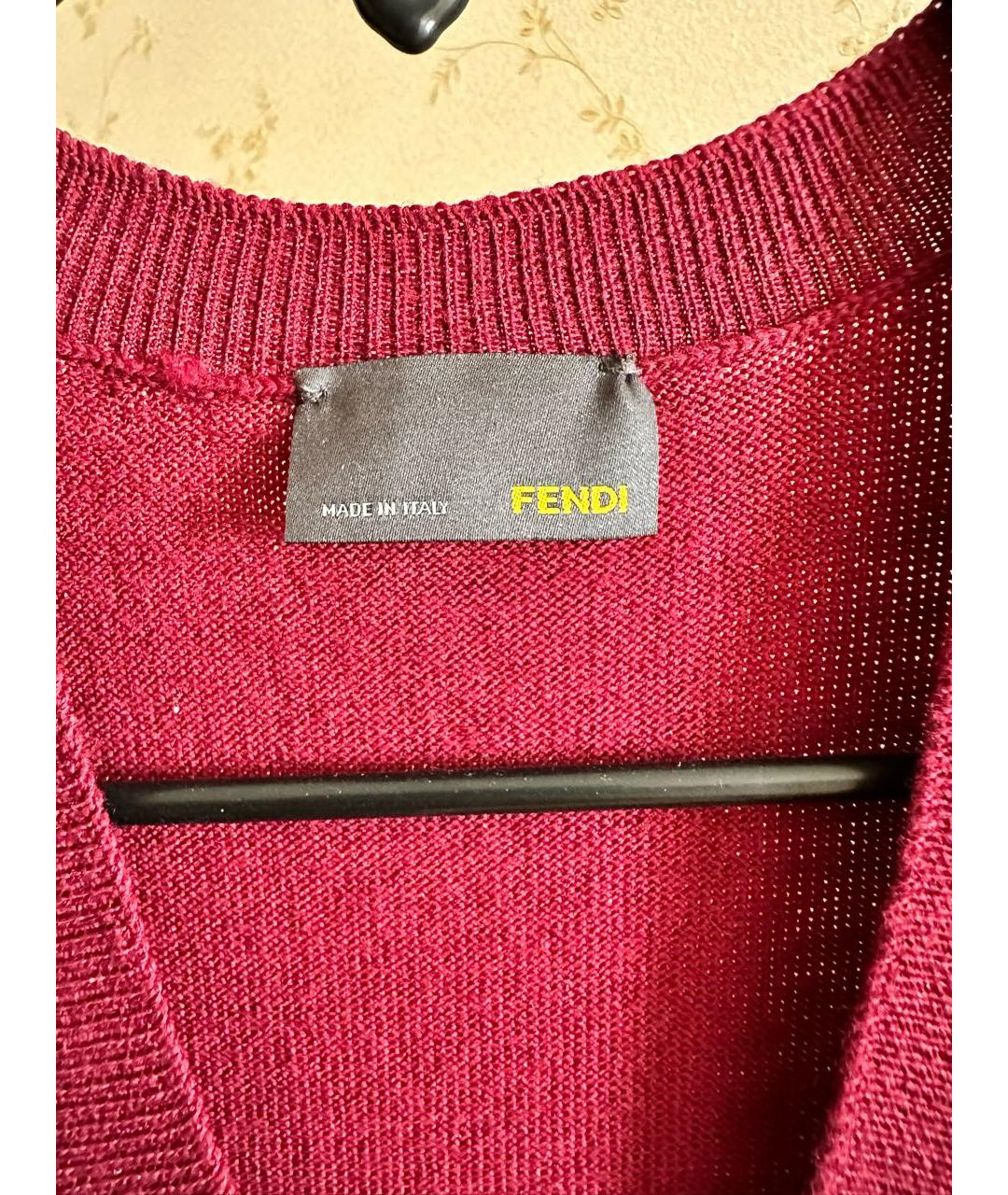 FENDI Мульти шерстяной жилет, фото 3