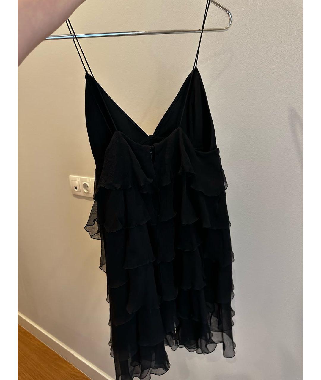 TOM FORD Черное шелковое коктейльное платье, фото 3