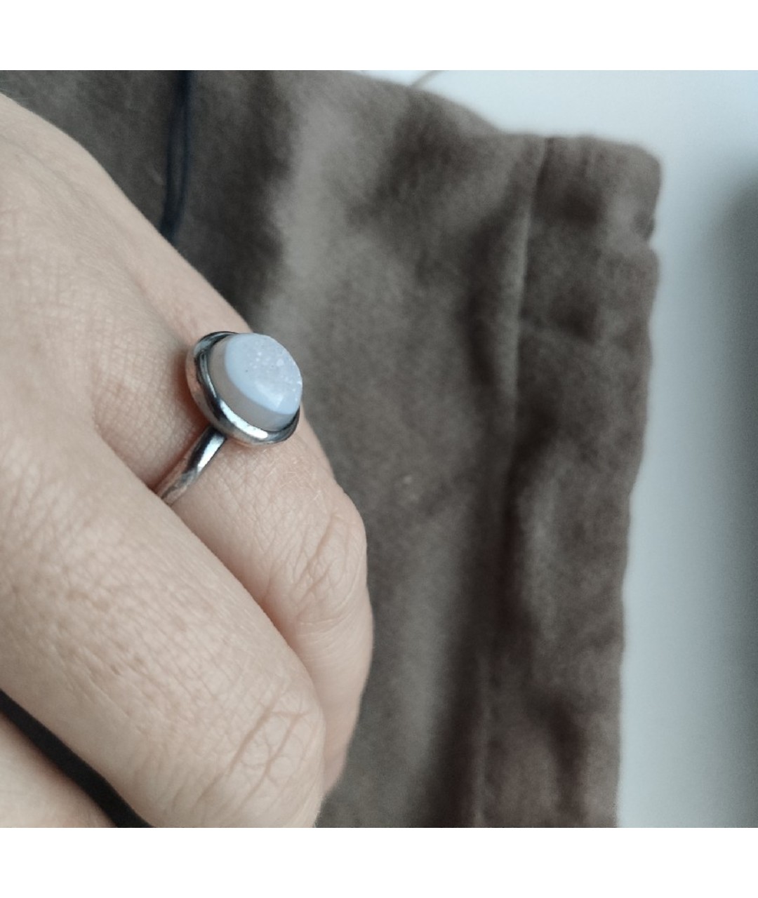 BOTTEGA VENETA Серебряное серебряное кольцо, фото 3