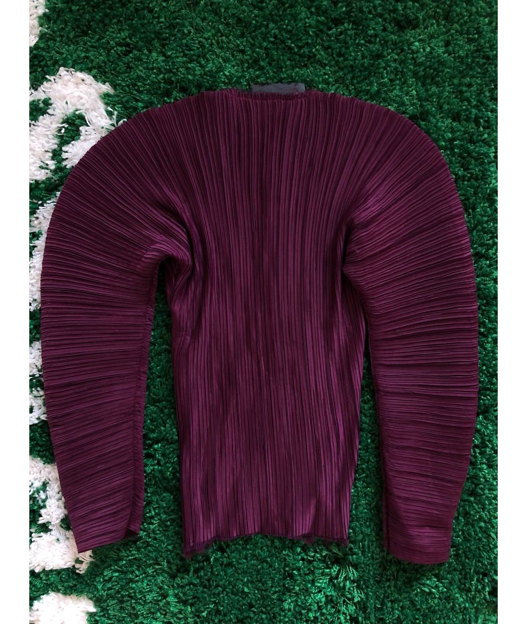LANVIN Фиолетовая полиэстеровая рубашка, фото 2