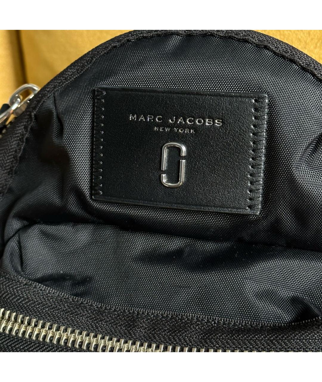MARC JACOBS Черный тканевый рюкзак, фото 7
