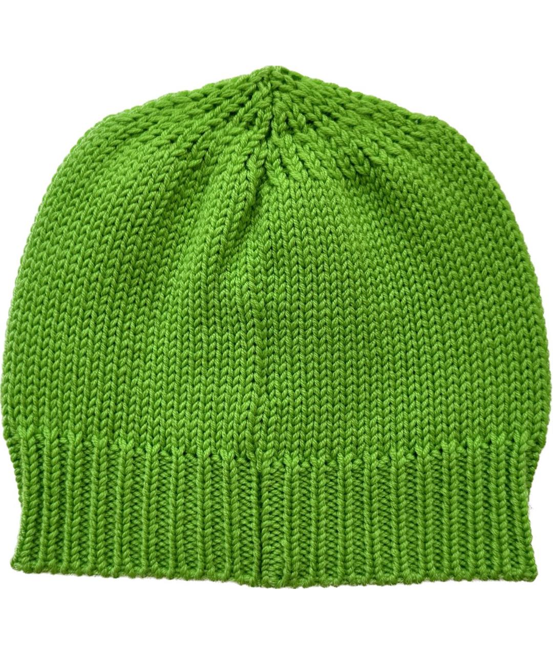 JOHN RICHMOND Зеленая шерстяная шапка, фото 2
