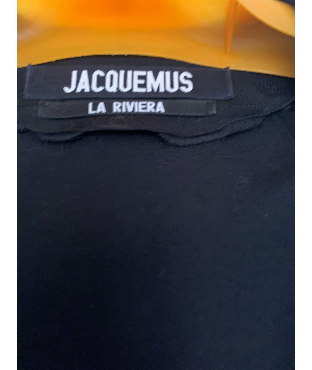 JACQUEMUS Черная рубашка, фото 4