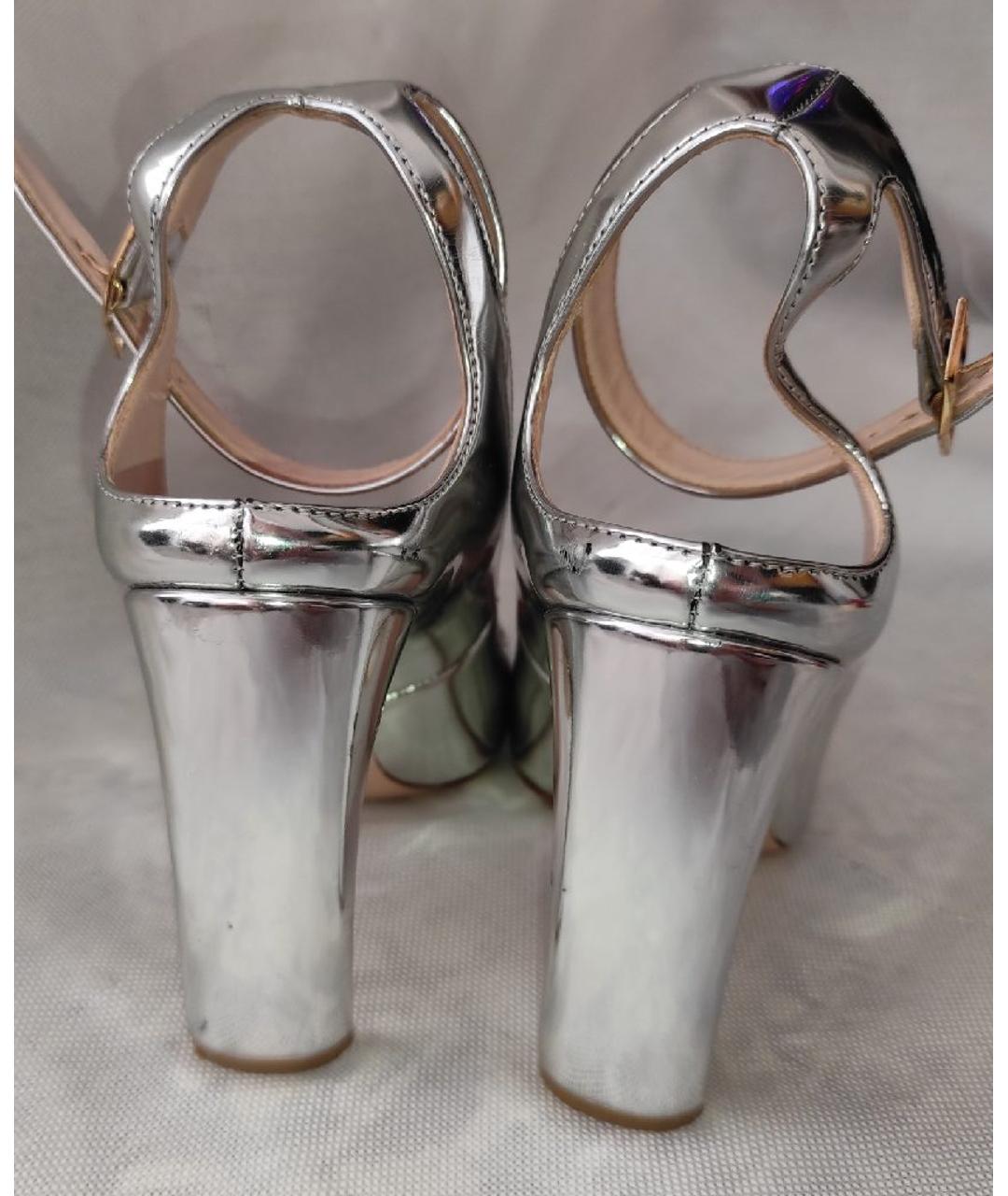 NICHOLAS KIRKWOOD Серебряные кожаные туфли, фото 4