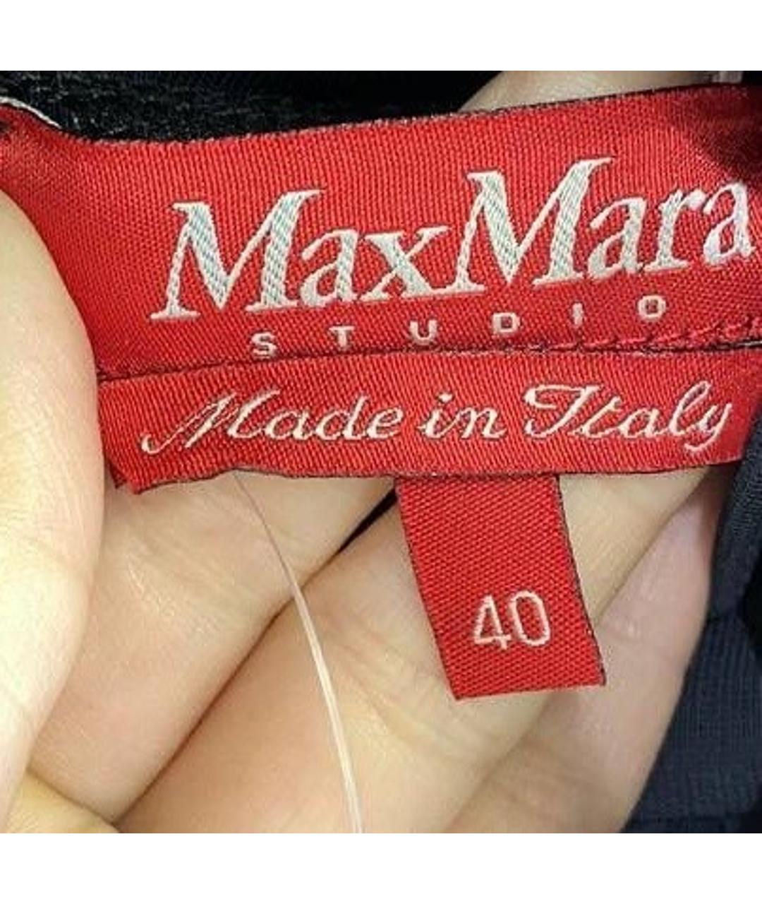 MAX MARA STUDIO Синее платье, фото 2