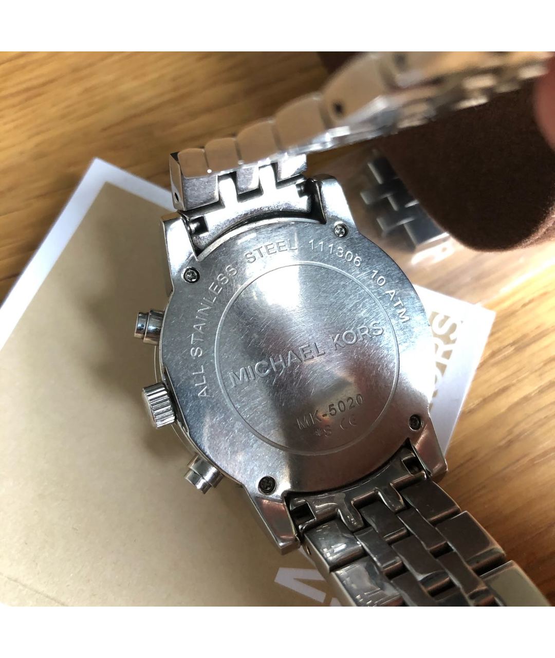 MICHAEL KORS Серебряные стальные часы, фото 6