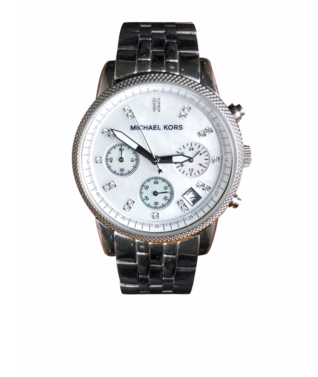 MICHAEL KORS Серебряные стальные часы, фото 1