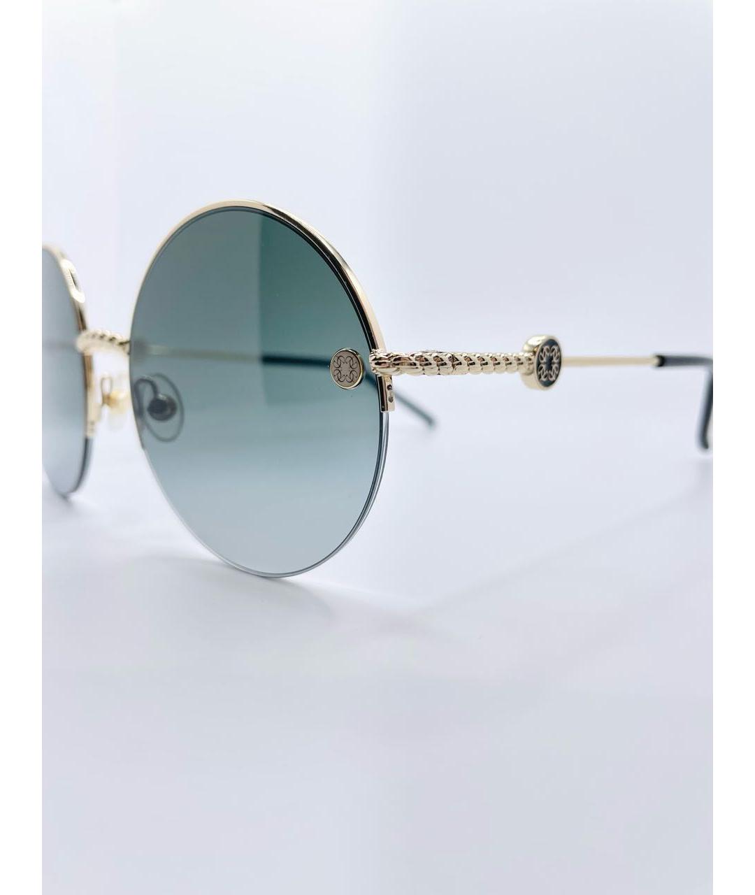 ELIE SAAB Металлические солнцезащитные очки, фото 4