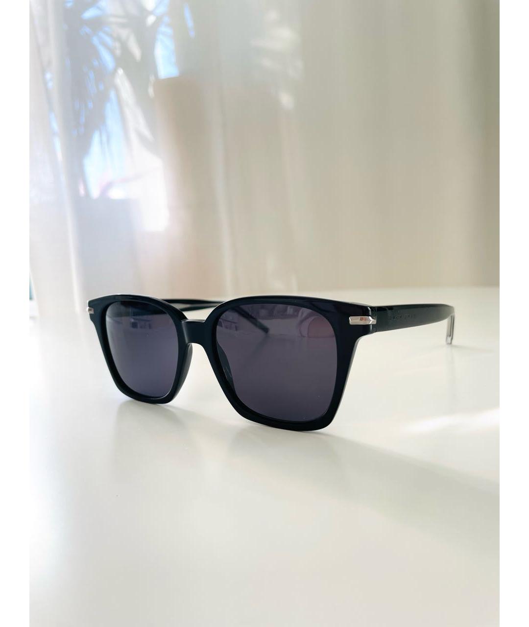 HUGO BOSS Черные пластиковые солнцезащитные очки, фото 6