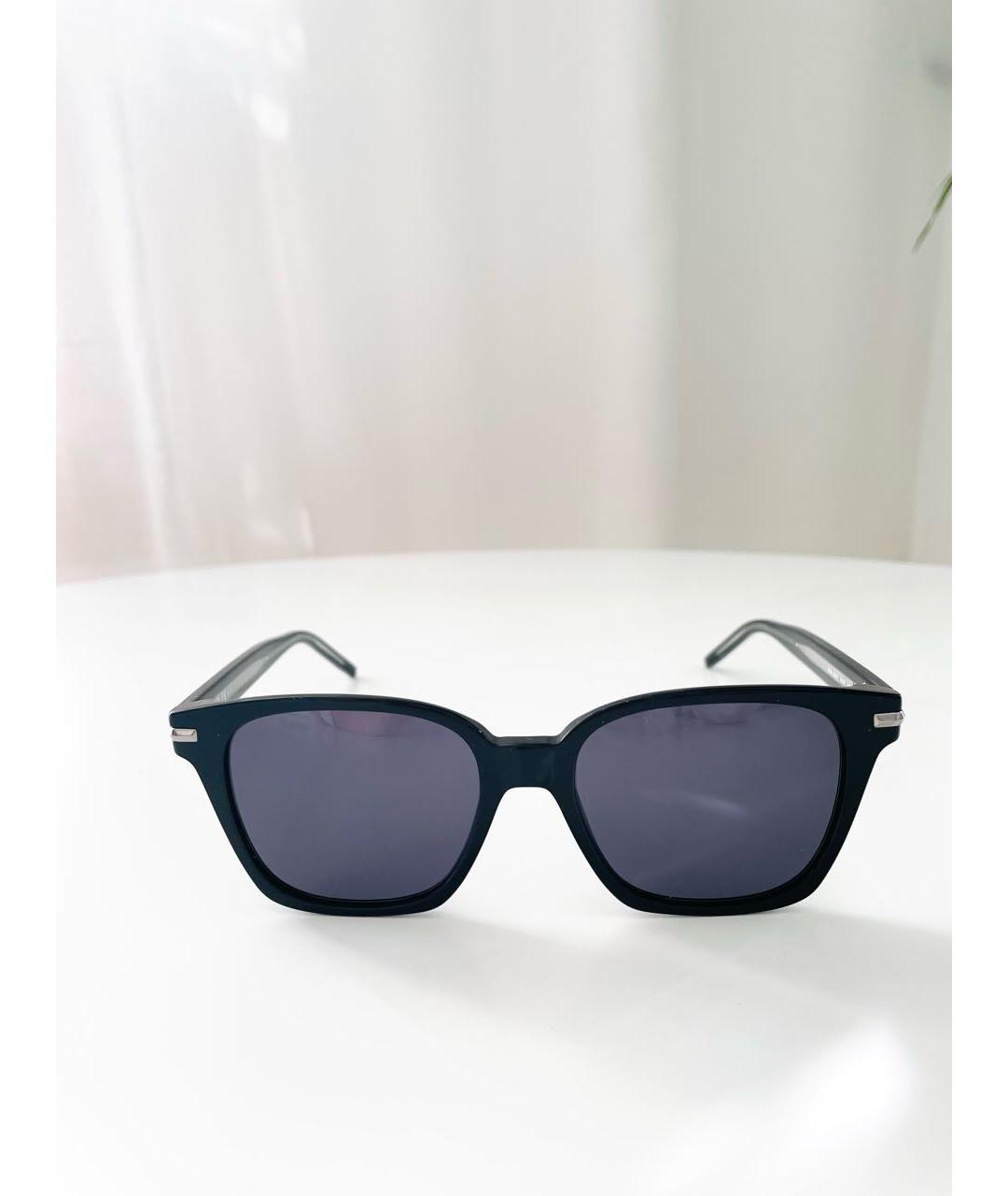 HUGO BOSS Черные пластиковые солнцезащитные очки, фото 7