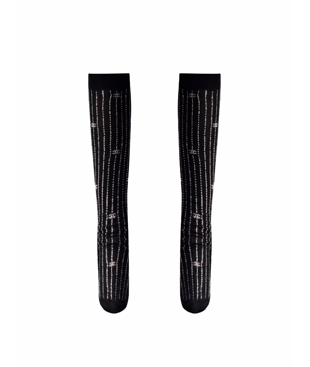 CHANEL Черные носки, чулки и колготы, фото 1