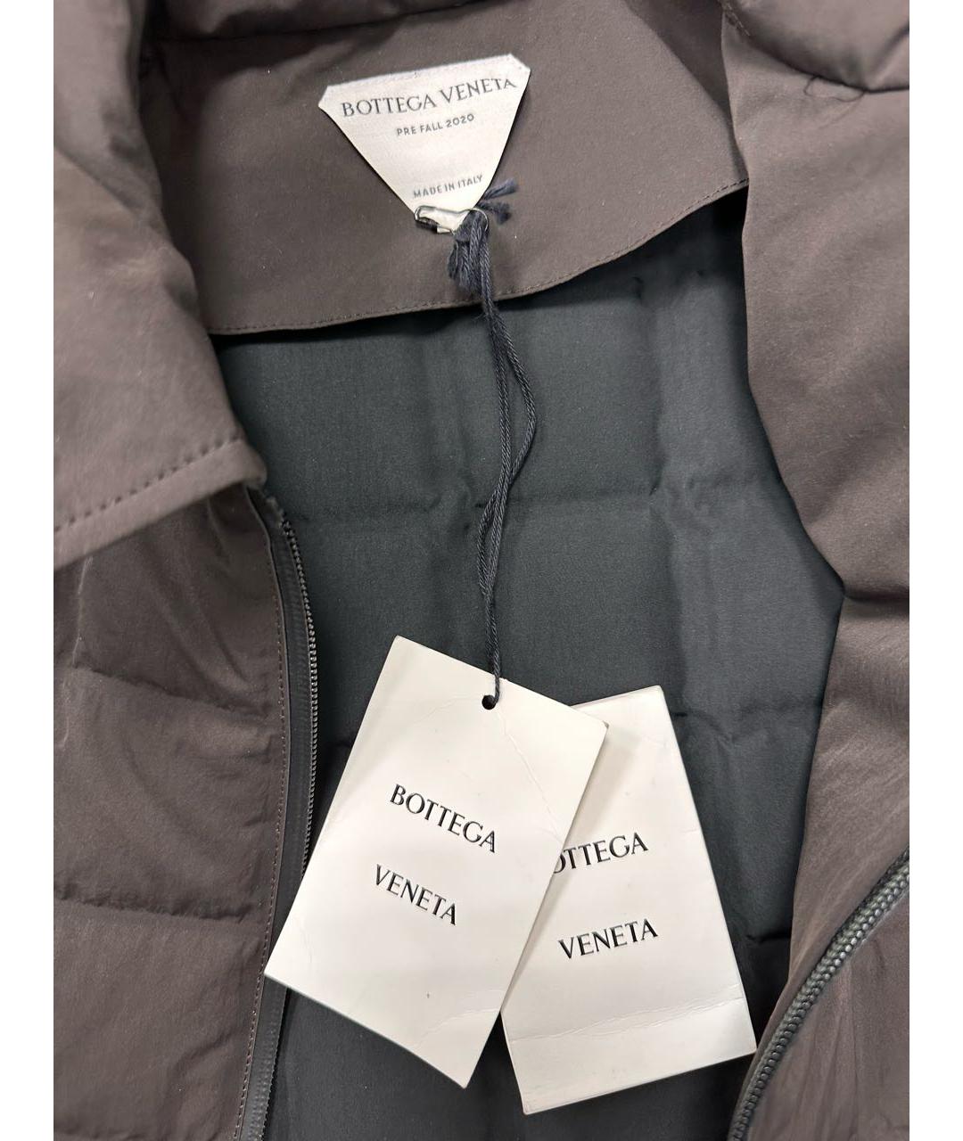 BOTTEGA VENETA Коричневая хлопковая куртка, фото 3