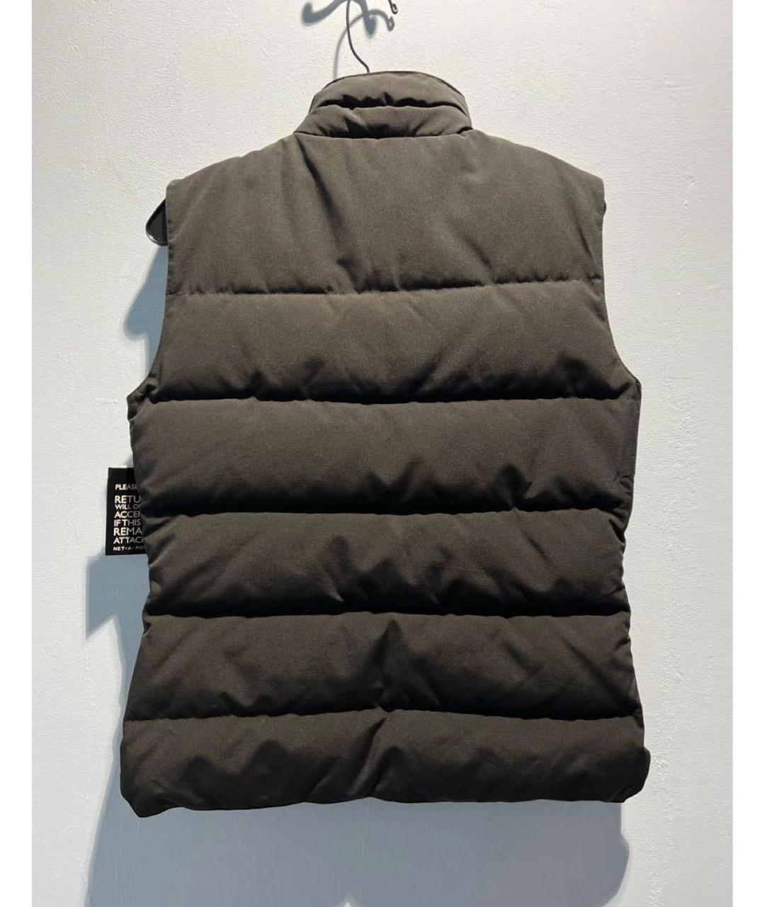 CANADA GOOSE Черный полиэстеровый жилет, фото 2