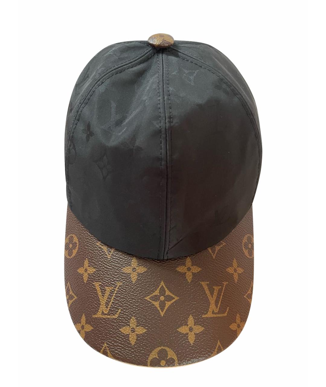 LOUIS VUITTON Черная кепка/бейсболка, фото 1