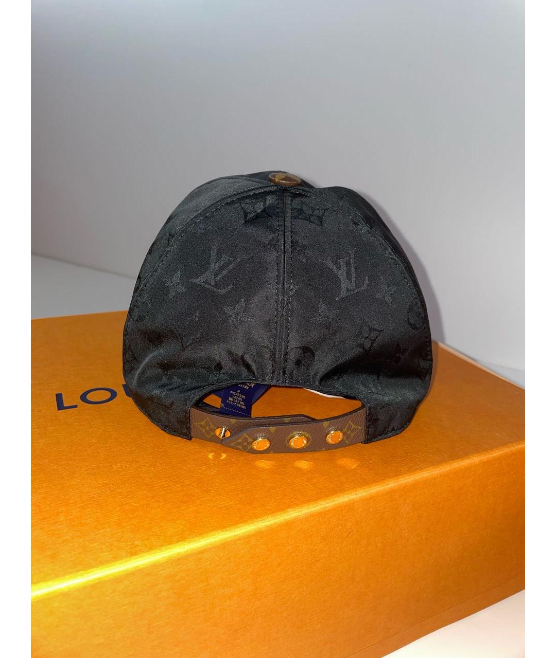 LOUIS VUITTON Черная кепка/бейсболка, фото 3