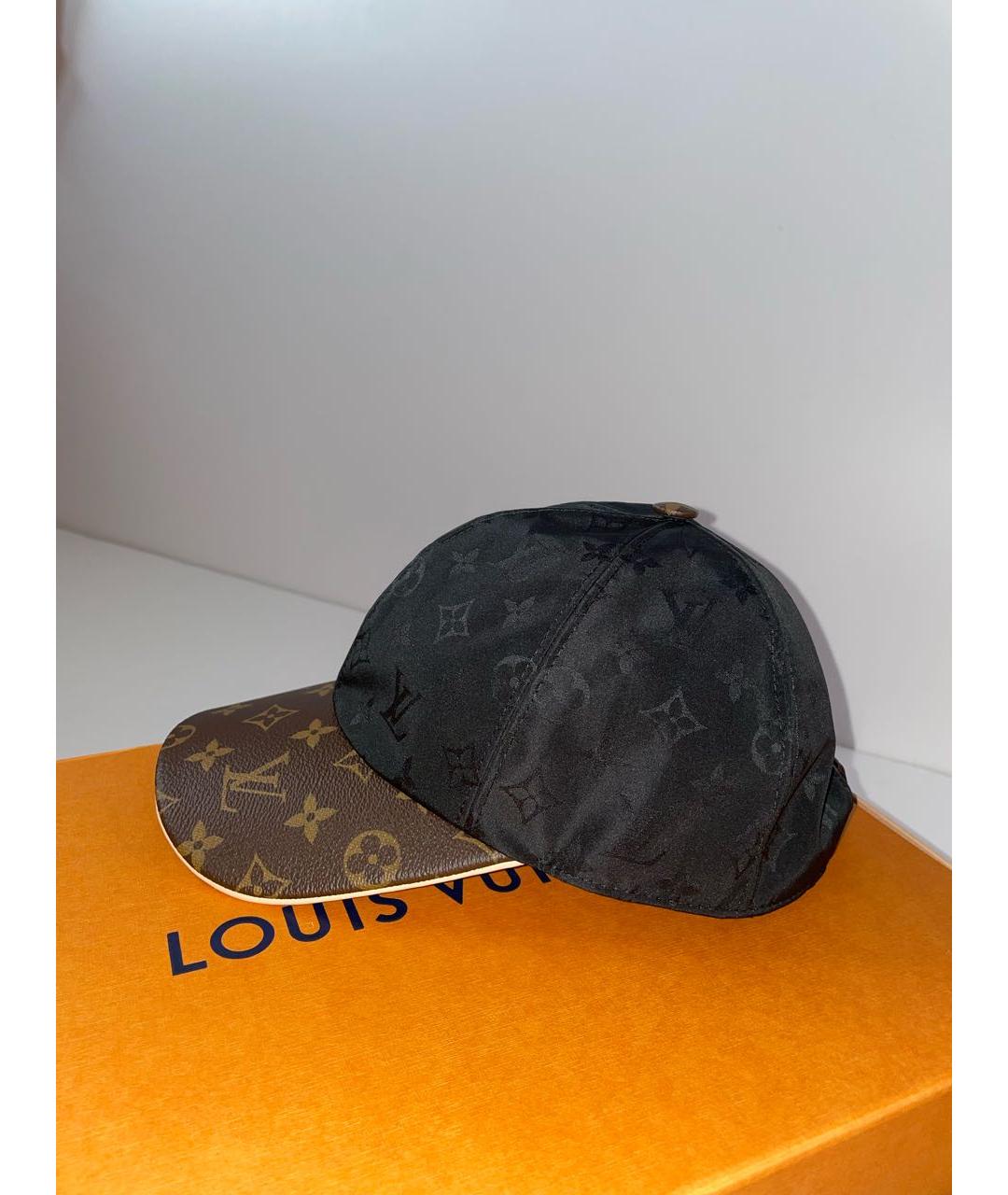LOUIS VUITTON Черная кепка/бейсболка, фото 7