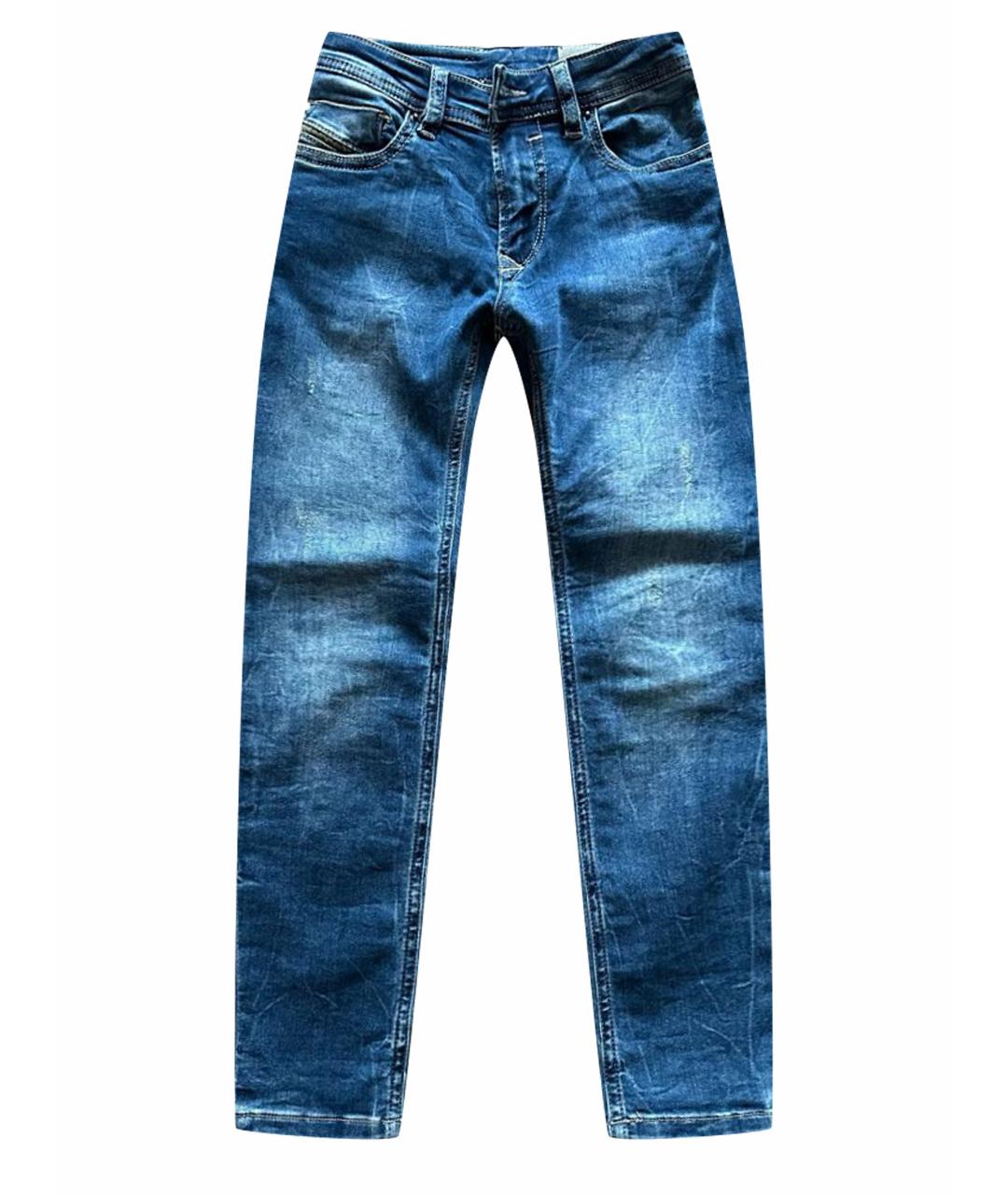 DIESEL Темно-синие хлопковые брюки и шорты, фото 1