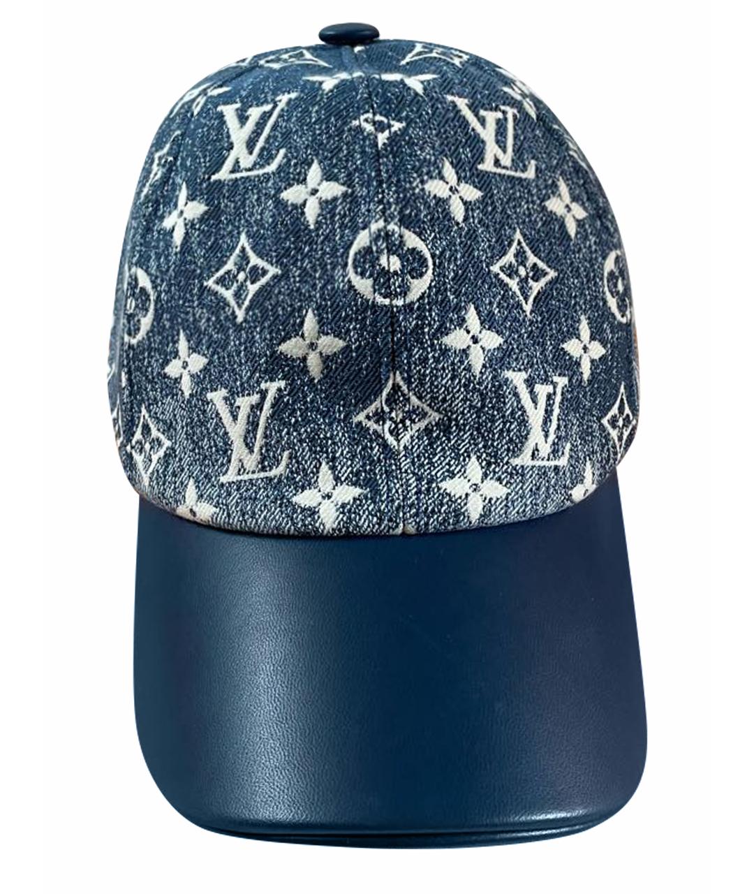 LOUIS VUITTON PRE-OWNED Кожаная кепка/бейсболка, фото 1