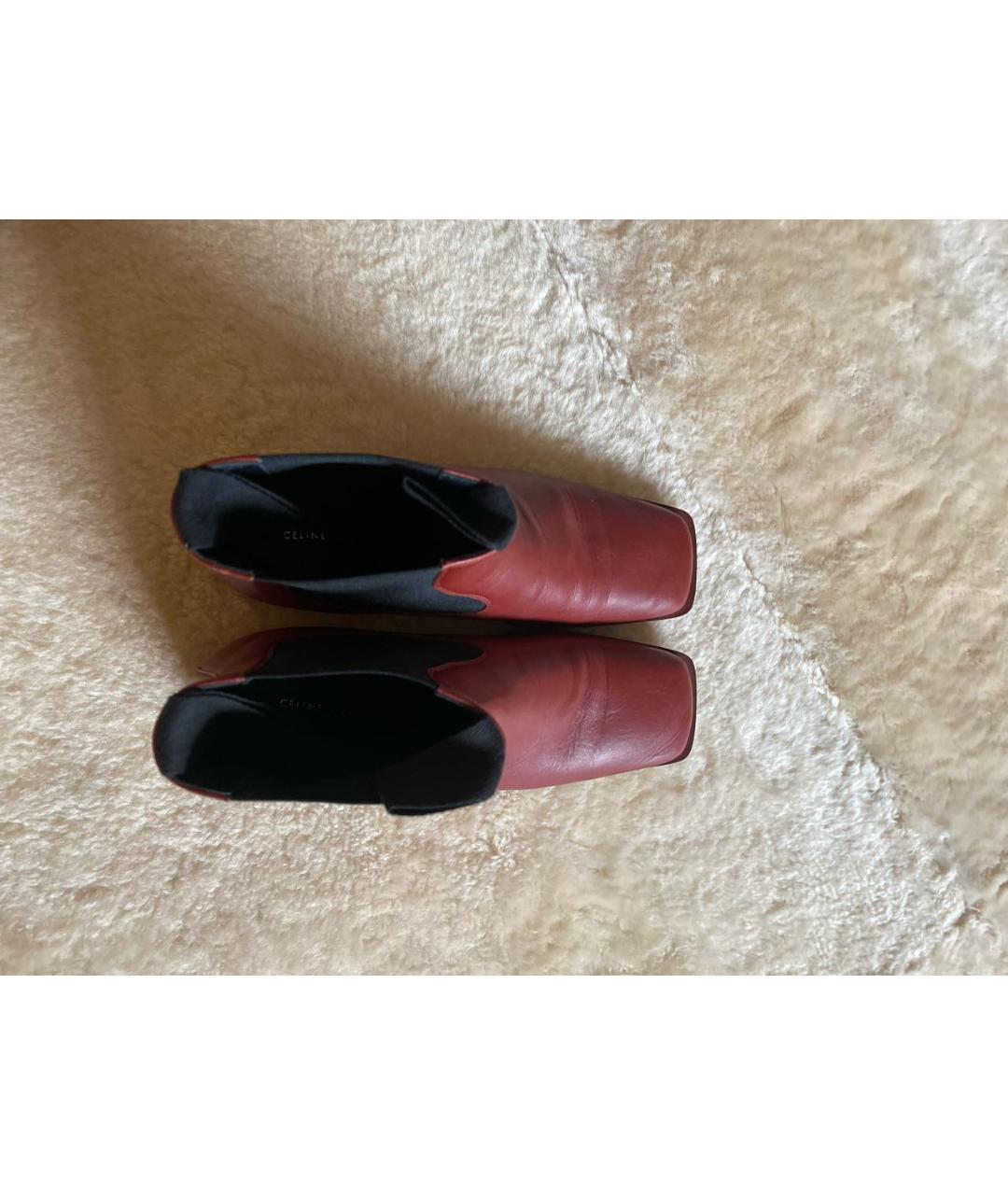 CELINE PRE-OWNED Кожаные ботинки, фото 3