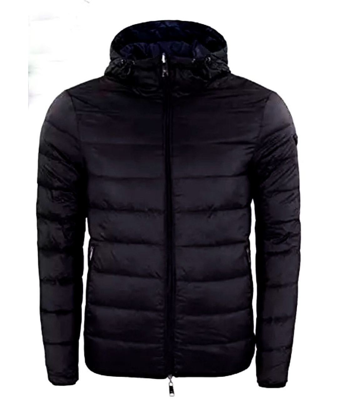 EMPORIO ARMANI Черная полиамидовая куртка, фото 1