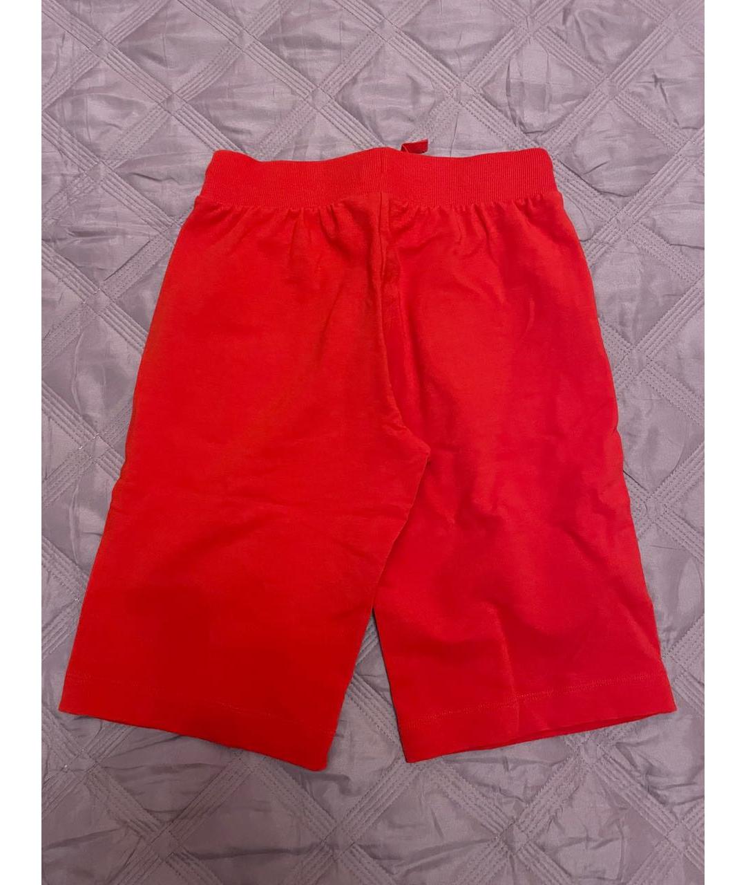 MOSCHINO Красные хлопковые детские шорты, фото 2
