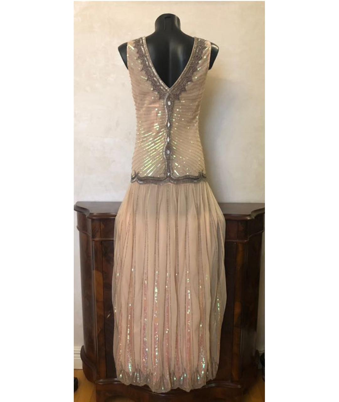 ROBERTO CAVALLI Розовое полиамидовое вечернее платье, фото 2
