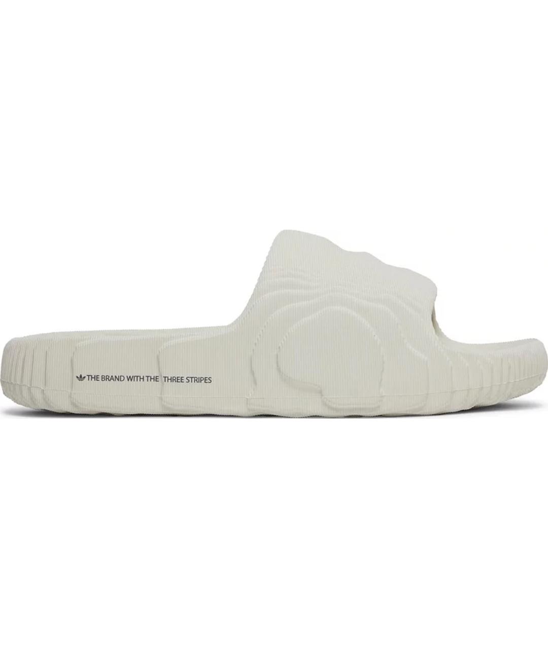 ADIDAS Белые шлепанцы, фото 5