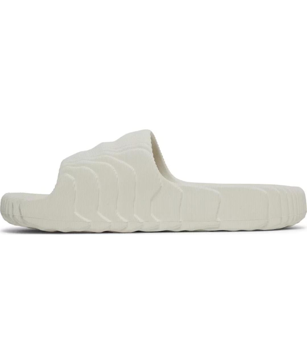 ADIDAS Белые шлепанцы, фото 2