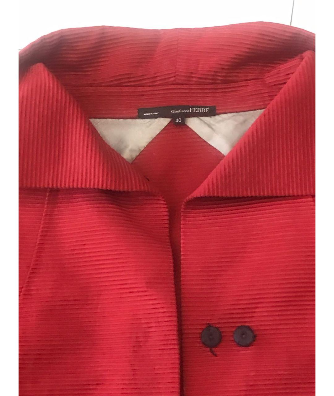 GIANFRANCO FERRE Красная куртка, фото 3