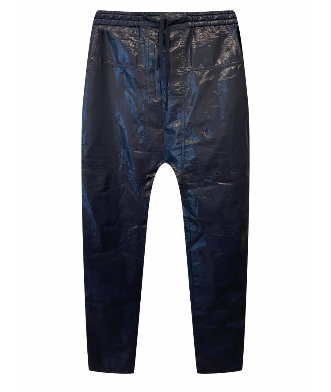 ISABEL MARANT Черные шелковые брюки узкие, фото 1