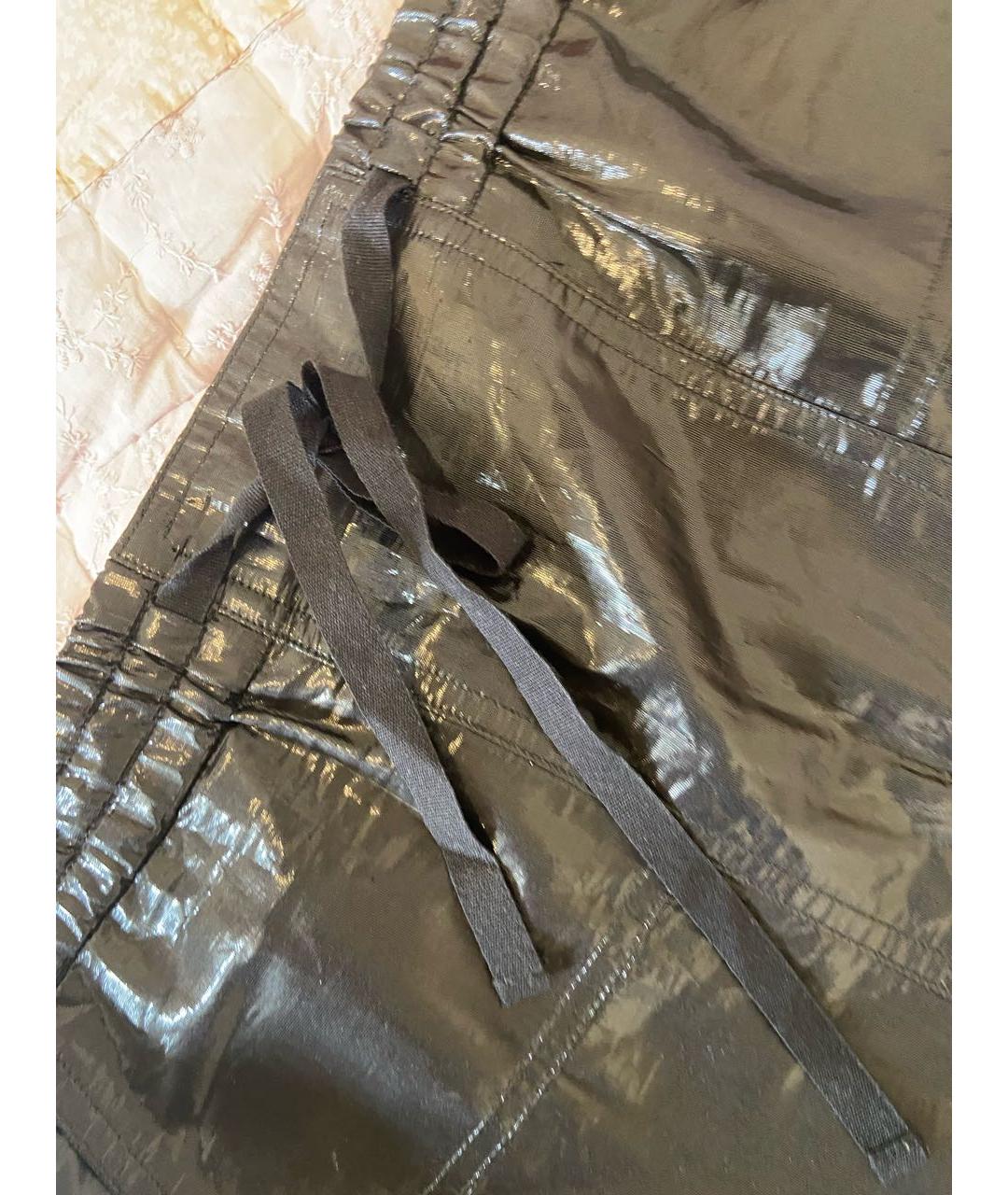 ISABEL MARANT Черные шелковые брюки узкие, фото 6