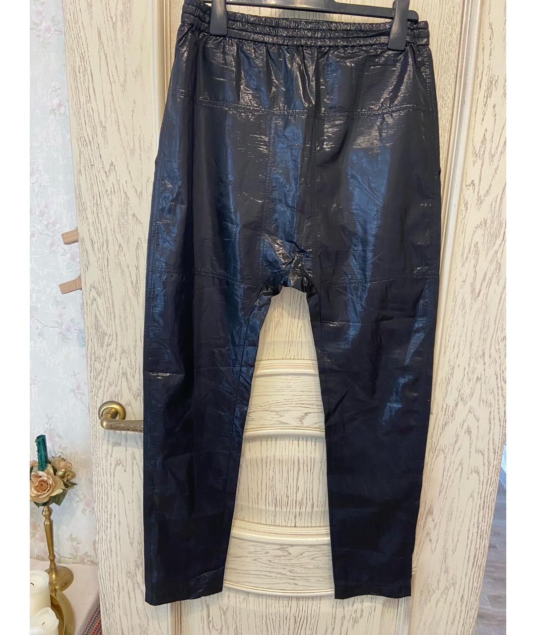 ISABEL MARANT Черные шелковые брюки узкие, фото 2