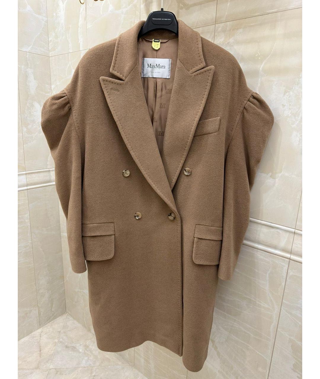 MAX MARA Бежевое пальто, фото 2