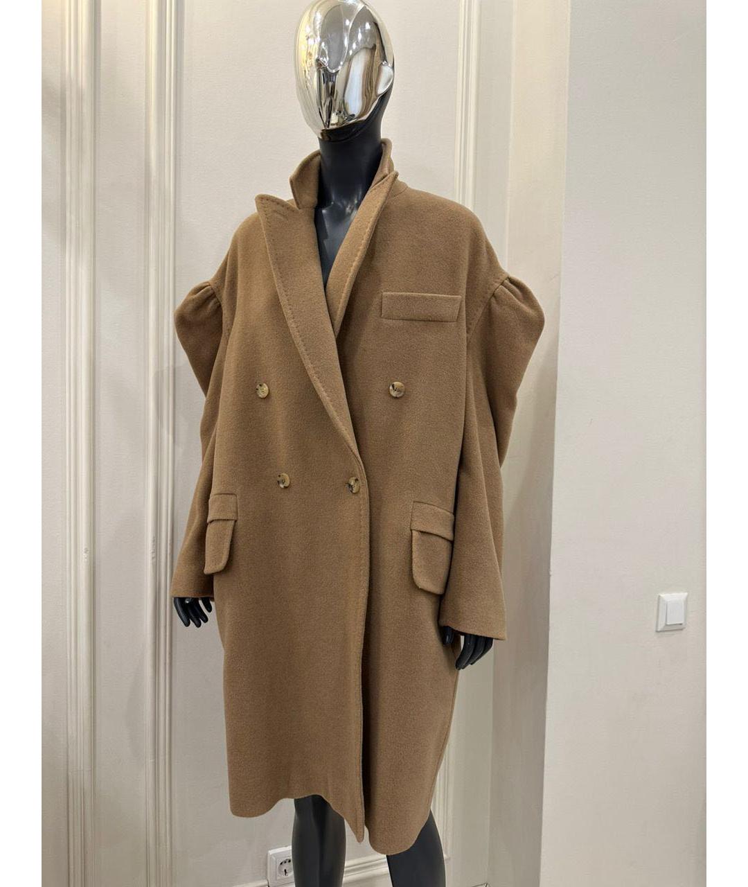 MAX MARA Бежевое пальто, фото 3